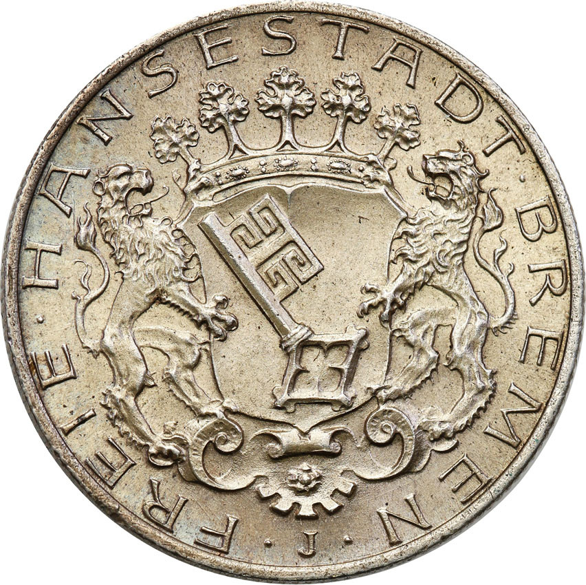 Niemcy, Brema. 2 marki 1904 J, Hamburg